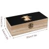 Goat Wooden Storage Box Decorative Boxes with Lids Memory Box Jewelry Organizer for Women Men view 2