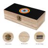 Archery Bullseye Target Sports Wooden Storage Box Decorative Boxes with Lids Memory Box Jewelry Organizer for Women Men view 3