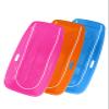 3 Pack Snow Sled for Adults, with Pull Rope and Handles Plastic Sled, Toboggan Snow Sledding, Three Color Combinations view 1
