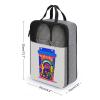 Shoe Bags for Travel 90's Cup Design Shoe Pouch with Zipper Breathable Golf Shoe Bag for Men Women Outside Shoe Storage Organizer for Sport Business Trip Gym view 2