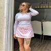 Stelle Women Tennis Golf Skirts High Waisted with Pockets Inner Shorts for Athletic Skorts Sports Running Pickleball (PT,XS) view 2