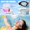 Whale Swim Goggles Adult Swim Goggles Anti Fog Swimming Goggles Wear Comfortable Polarizing Swimming Goggles For Men And Women(White) view 2