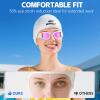 Whale Swim Goggles Adult Swim Goggles Anti Fog Swimming Goggles Wear Comfortable Polarizing Swimming Goggles For Men And Women(White) view 3
