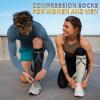 Sooverki Graduated Copper Compression Socks for Men & Women Circulation 8 Pairs 15-20mmHg - Best for Running Athletic Cycling view 3
