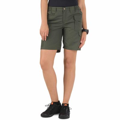 5.11 Tactical Women's Cargo Shorts, Taclite Pro 9" Ripstop, 6-Pockets, TDU Green, Waist Size 12, Style 63071ABR