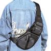 KPYWZER Nylon Sling Bag for Men Chest Bag Bicycle Travel Gym Backpack Daypack Crossbody Shoulder Bag Hiking Gray view 4