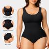 Nebility 2 Piece Shapewear Bodysuit for Women Tummy Control Slim Fit Sleeveless Round Neck Body Suit (Black 2pk, 3X-Large-4X-Large) view 3