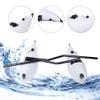Kebayuneth 2PCS Inflatable Kayak Outrigger StabilizersPVC Boat Float Stabilizer with Sidekick Arms RodStanding Float Stabilizer System Kit for Canoes Fishing Boats view 3