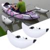 Kebayuneth 2PCS Inflatable Kayak Outrigger StabilizersPVC Boat Float Stabilizer with Sidekick Arms RodStanding Float Stabilizer System Kit for Canoes Fishing Boats view 4