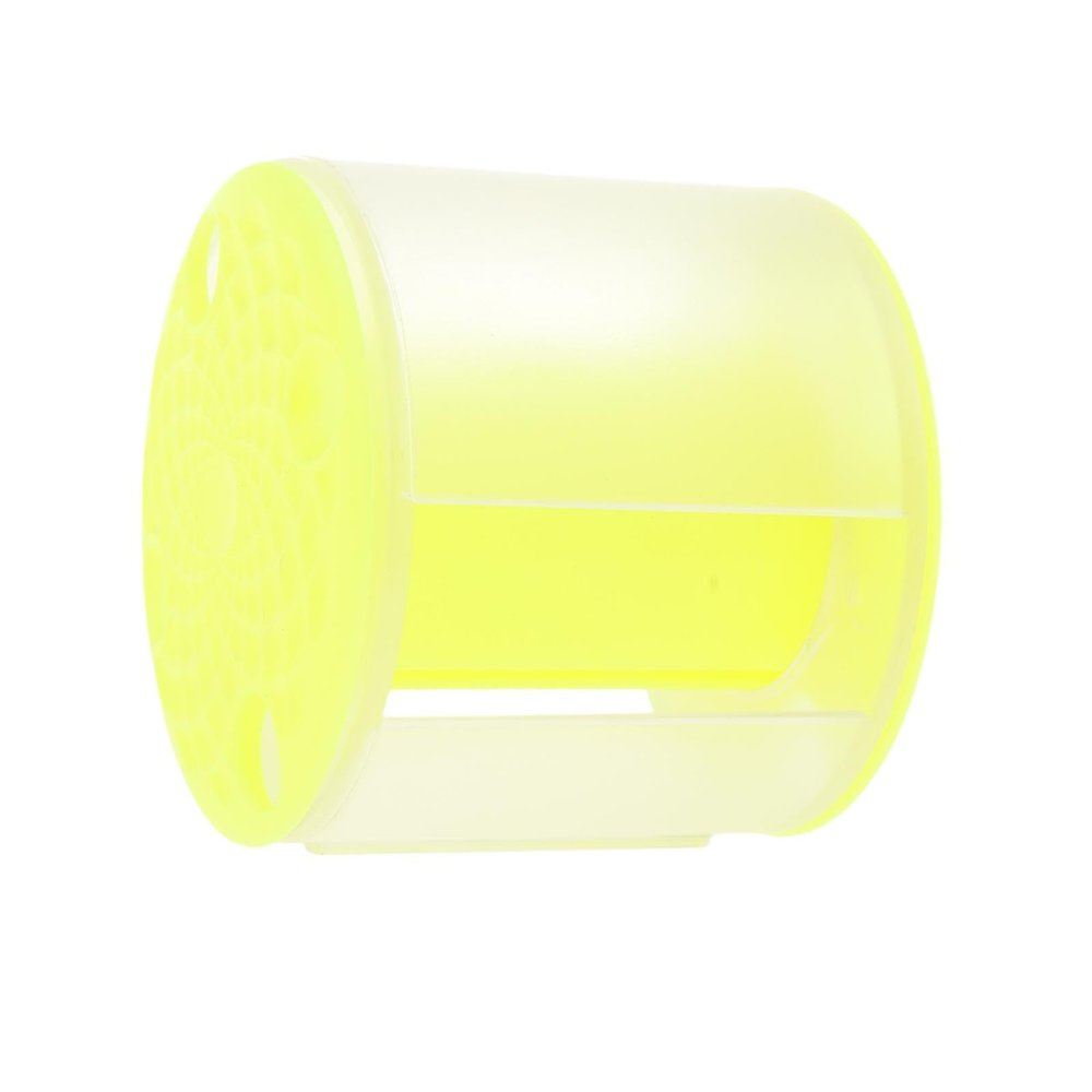 kowaku Storage Box Rhythmic Gymnastics Ribbon Reeling Machine Professional Practical Dance Ribbon Storage Case Crafts Accessory, Yellow