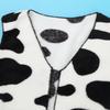Hansber Unisex Kids Western Cowboys Cowgirls Soft Flannel Vest Cow Printed Vest Waistcoat Tops for Fancy Dress White 4 Years view 4
