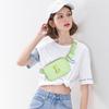 Gitus Gifts for 8 9 10 11 12 Year Old Girls Belt Bag Fanny Pack Crossbody Bags with Initial Letter Patch Cute Stuff Birthday Gifts for Teen Girls Women Personalized Trend Stuff (Light Green-L) view 2