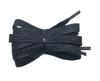 1Pair Waxed Flat Shoelaces Leather Waterproof Casual Shoes Laces Unisex Boots Shoelace Length 60 80 100 120 140 160 180CM P3(Black,60cm) view 1