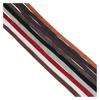 1Pair Waxed Flat Shoelaces Leather Waterproof Casual Shoes Laces Unisex Boots Shoelace Length 60 80 100 120 140 160 180CM P3(Black,60cm) view 2