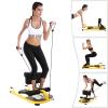 Deep Squat Machine, Multi-Function Deep Squat Bench Home Gym Workout Station Leg Exercise Machine, Adjustable Backrest, for Push-Up, Belt Squats, Super Stretching, Side Stretching, Front Lunges view 2