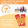 Insole Foot Warmers - Long Lasting Ultra Thin Foot Warmers Disposable for Men Women, Hot Pack for Feet, Air Activated Heated Insoles, Up to 7 Hours of Heat, S(EU36-40), 40Pair view 2