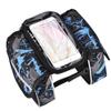 equlup 17x13x5cm / 6.7x5.1x2inch Bike Touch Screen Bag, Bike Phone Holder Bike Phone Mount Cell Phone Holder for 6.2inch Cellphone (Blue) view 1