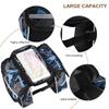 equlup 17x13x5cm / 6.7x5.1x2inch Bike Touch Screen Bag, Bike Phone Holder Bike Phone Mount Cell Phone Holder for 6.2inch Cellphone (Blue) view 2