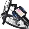 equlup 17x13x5cm / 6.7x5.1x2inch Bike Touch Screen Bag, Bike Phone Holder Bike Phone Mount Cell Phone Holder for 6.2inch Cellphone (Blue) view 4
