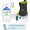 MAHWER Portable Tennis Ball Machine, Electronic Ball Launcher with APP Control Speed/Placement, Tennis Serving Machine for Beginner Training, Holds 100 Balls view 4