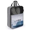 Shoe Bags for Travel Penguins on The Iceberg Shoe Pouch with Zipper Breathable Golf Shoe Bag for Men Women Outside Shoe Storage Organizer for Sport Business Trip Gym view 3