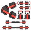 VIVITORY Dumbbell Sets Adjustable Weights, Free Weights with Connector, Non-Rolling Adjustable Dumbbell Set, Barbell for Home Gym, Hexagon, Cement Mixture view 1