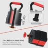 VIVITORY Dumbbell Sets Adjustable Weights, Free Weights with Connector, Non-Rolling Adjustable Dumbbell Set, Barbell for Home Gym, Hexagon, Cement Mixture view 3