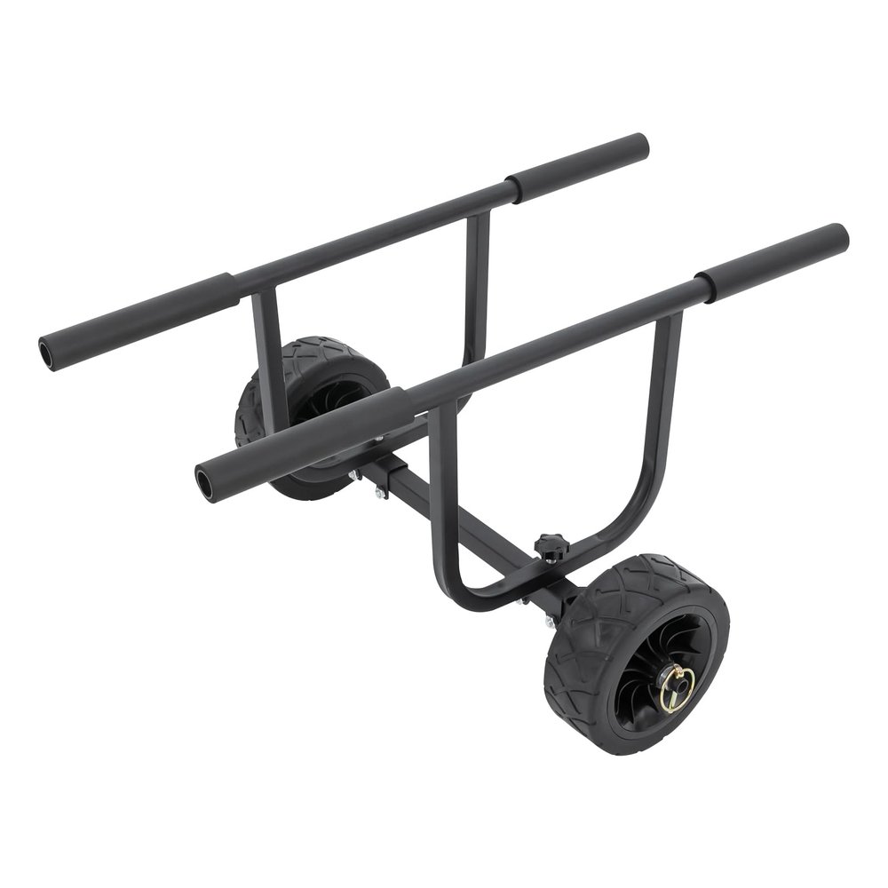 Giciashop Kayak Cart,Heavy Duty Boat Dolly Cart Transport Carrier,Adjustable Width(Within 16.54 inches) Sailboat Trailer,Trolley for Small Boat