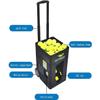 MAHWER Portable Tennis Ball Machine, Automatic Tennis Ball Launcher, Adjustable Angle, Speed, Rotation, for Beginners Solo Training Sports, 50 Large Capacity view 2