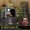 6V Deer Feeder Kit, Motor and Timer Metal Kit, Digital Game FeederTimer, Mounting Bracket Included, Up to 8 Feed Time, Easy to Install, Weatherproof Feed Kit view 2
