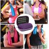 YPBEW Cooling Towel Cool Cold Towel with Carry Box Microfibre Ice Towel Breathable Chillier Towel for Camping Running Workout view 2