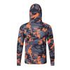 Men's UPF 50+ Light Jacket Sun Protection Hooded SPF UV Jacket Outdoor Hiking Fishing Camo Shirt Long Sleeve Full Zip view 2
