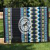EQUIEMPRESS Western Show Saddle pad/New Zealand Wool Horse Western Saddle Blanket Top Wool Pad Sensor Flex (Customization Available) A303 (34" x 38") view 1