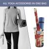 NWTRJ Vintage Union Jack British Flag Yoga Mat Bag Long Tote Yoga Bag with Large Side Pocket Yoga Mat Carrier Fit Most Size Mats view 4