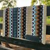 EQUIEMPRESS Western Show Saddle pad/New Zealand Wool Horse Western Saddle Blanket Top Wool Pad Sensor Flex (Customization Available) A281 (34" x 33") view 4