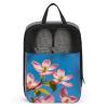 Shoe Bags for Travel Spring Dogwood Blossoms Shoe Pouch with Zipper Breathable Golf Shoe Bag for Men Women Outside Shoe Storage Organizer for Sport Business Trip Gym view 1