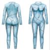 Qurtalun Bodysuit Costume Women Grils Christmas Halloween Cosplay Costume (XXL) view 3