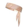 Rose Gold Marble Print Headband,Dry Head Sport Theme Hair Band,Elastic Sports Sweat Basketball Sweatband view 1