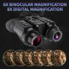 SKIOVEMI NV8300 Night Vision Goggles Head-Mounted, 3D 4K Thermal Goggles Military Tactical Night Binoculars with Night Vision/Digital Night Vision with 32GB Card to Save Photos/Videos view 4