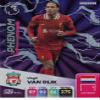 Panini Premier League 2024 2025 Virgil Van Dijk Phenom Trading Card view 1