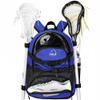 HMLIN OUTOOORS Lacrosse Bag with Two Sticks Holder,field hockey bag Separate Shoe Space with External Buckle Straps to Fix Helmet and Other Lacrosse or Field Hockey Equipment view 1