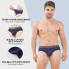 DAVID ARCHY Men's Briefs Rayon Made from Bamboo Underwear Comfort Fit Super Soft Comfort NO Fly Briefs 4 Pack (XL, Dark blue/green/black/purple) view 4