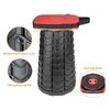 Boreeman Upgraded Collapsible Stool, Square Portable Stool, Lightweight Yet More Sturdy with Load Capacity 400lbs, Perfect for Camping Fishing Hiking BBQ (Square Red) view 4