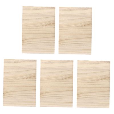 BRIGHTFUFU 5pcs Taekwondo Wood Breaking Boards for Beginners Durable Karate Training Equipment for Form Practice Thick for Martial Arts Performances