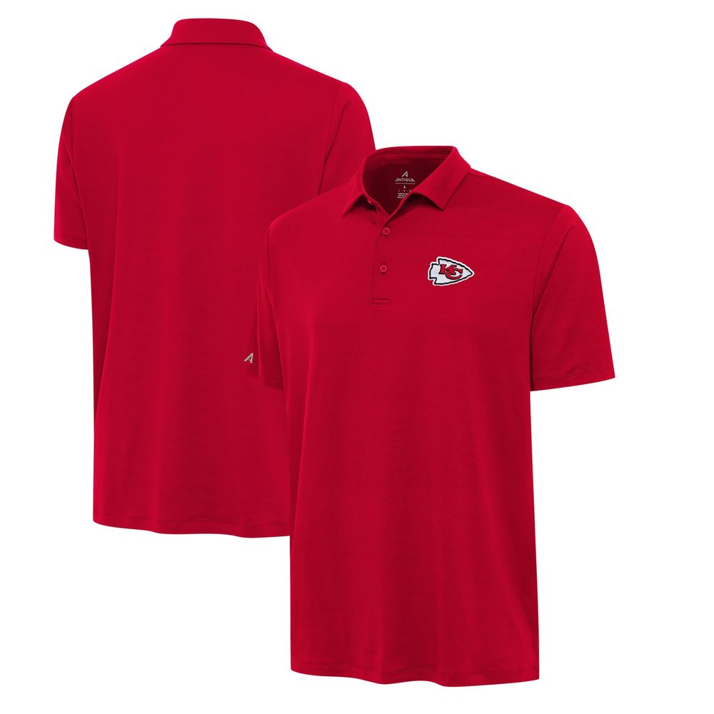 Antigua Men's Red Kansas City Chiefs Reprocess Polo