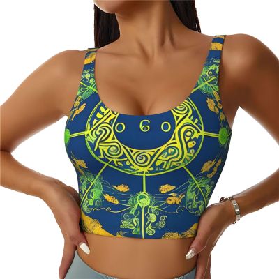 MYGANN Yin Yang Totem Women'S Lightweight Crew Neck Summer Sports Tank Top For Yoga Pilates Dance Runningsmall