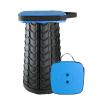 Boreeman Upgraded Collapsible Stool, Square Portable Stool, Lightweight Yet More Sturdy with Load Capacity 400lbs, Perfect for Camping Fishing Hiking BBQ (Square Blue) view 1