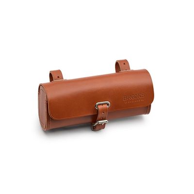 Brooks England Challenge Saddle Bag 0,5 Lt Honey, Cycling Accessory For Bike Leather Saddle