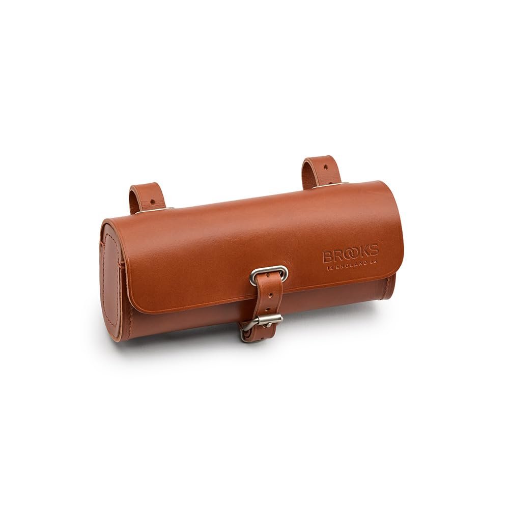Brooks England Challenge Saddle Bag 0,5 Lt Honey, Cycling Accessory For Bike Leather Saddle