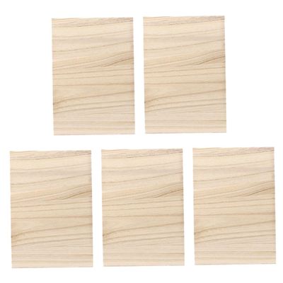 BRIGHTFUFU 5pcs Wood Karate Board Portable Breaking Board for Taekwondo Punching for Beginners Thickness Essential Martial Arts Prop